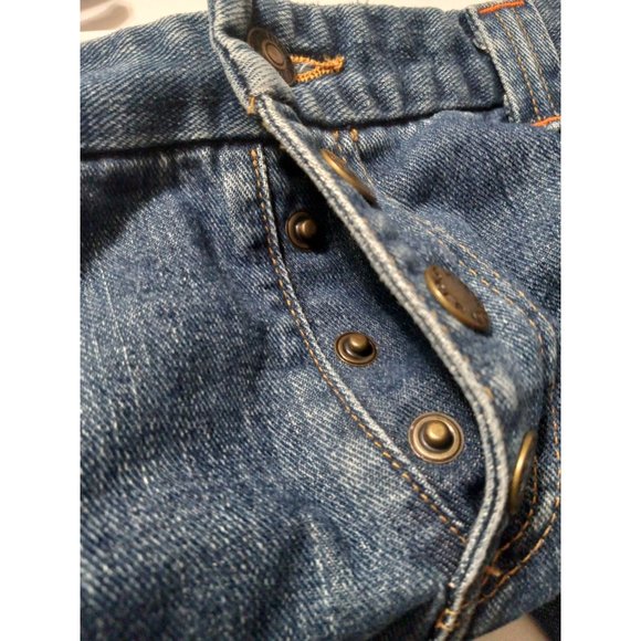 Tommy Hilfiger 16 Cowboy Fit Medium Wash Button Fly Denim Casual Outdoor Jeans - Picture 6 of 8